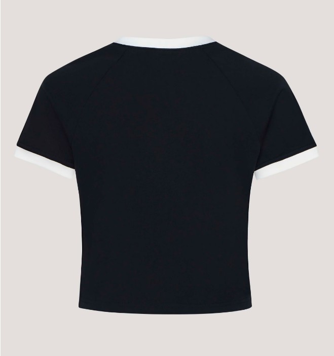 Verdant Strokes-Women Tshirt With Strips for Holiday - Image 6